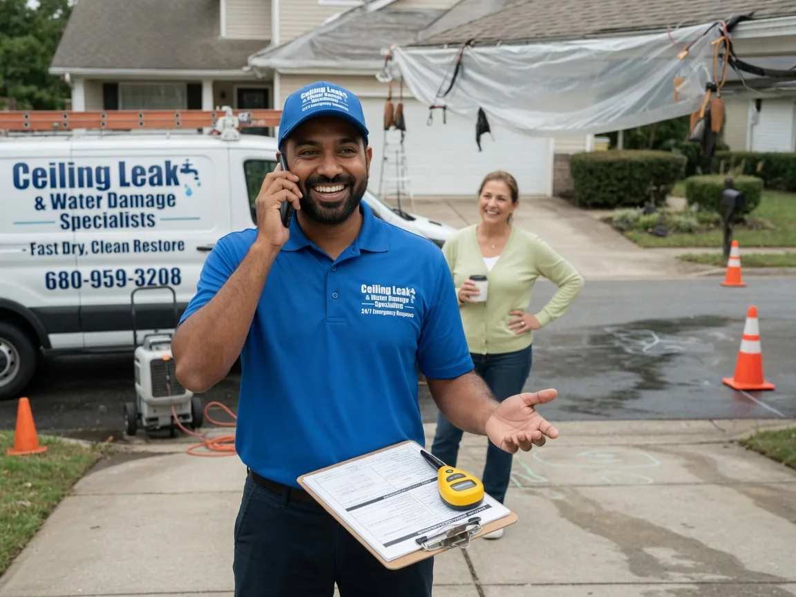 Ceiling Leak Cleanup Tamiment, PA FAQs
